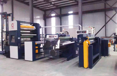 Double head flat wire machine